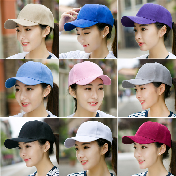 Baseball cap Korean version wave men and women 100 hitch pure summer outdoor bent eaves shade flat along hip hop duck tongue cap couple-Taobao