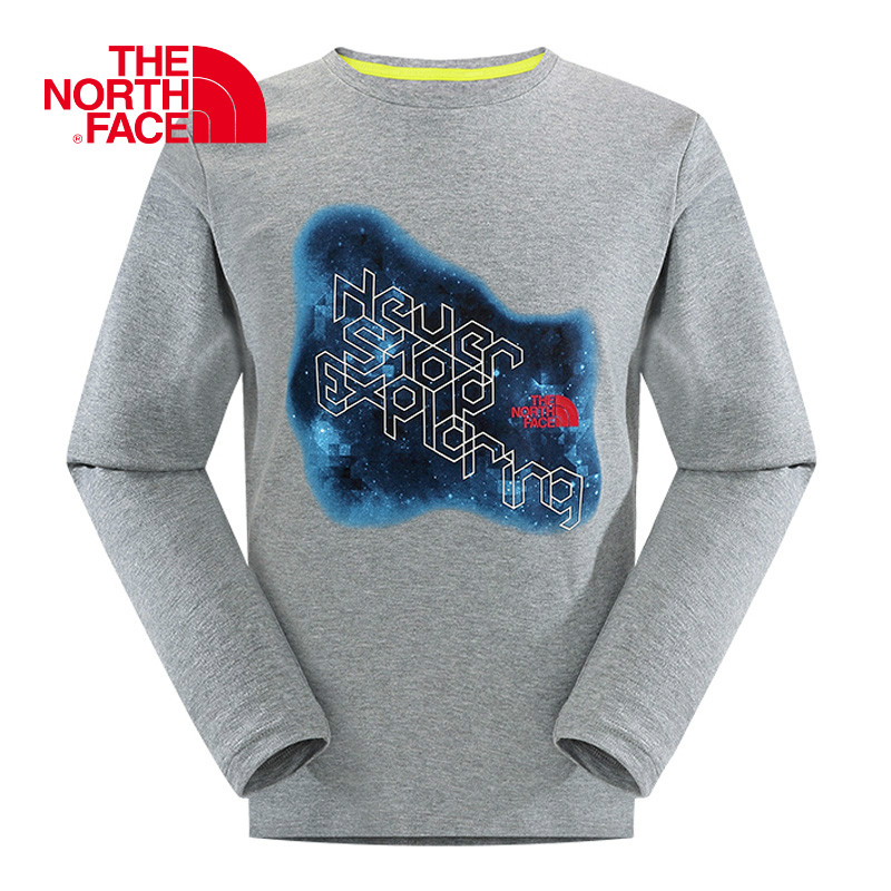【2015秋冬新款】THE NORTH FACE/北面 男款长袖T恤 CNM0