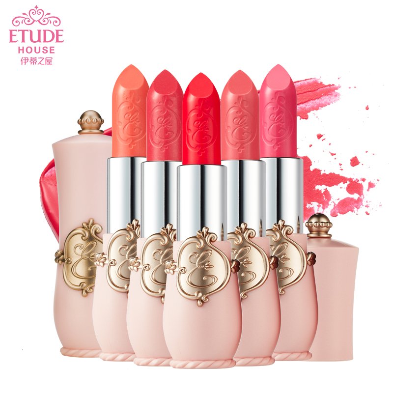 【新品】ETUDE HOUSE伊蒂之屋凡尔赛公主水晶唇膏保湿珠光感口红