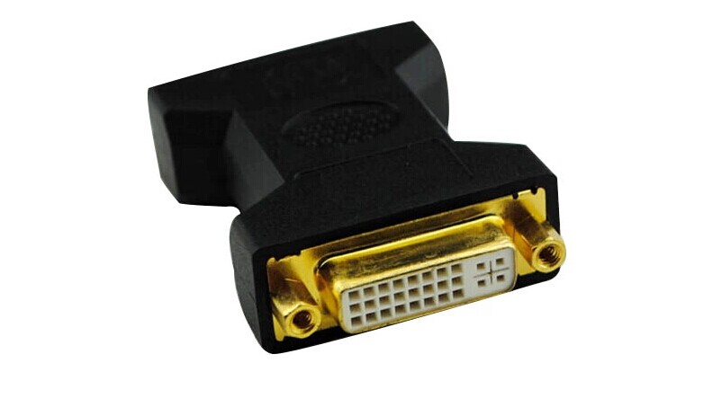 DVI24 5 mother-to-head DVI-to-joint straight-head DVI wire docking signal extender