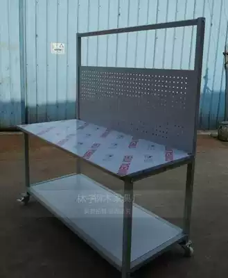 Workbench customized workbench stainless steel workbench hanging plate lamp stand anti-static Workbench operating table