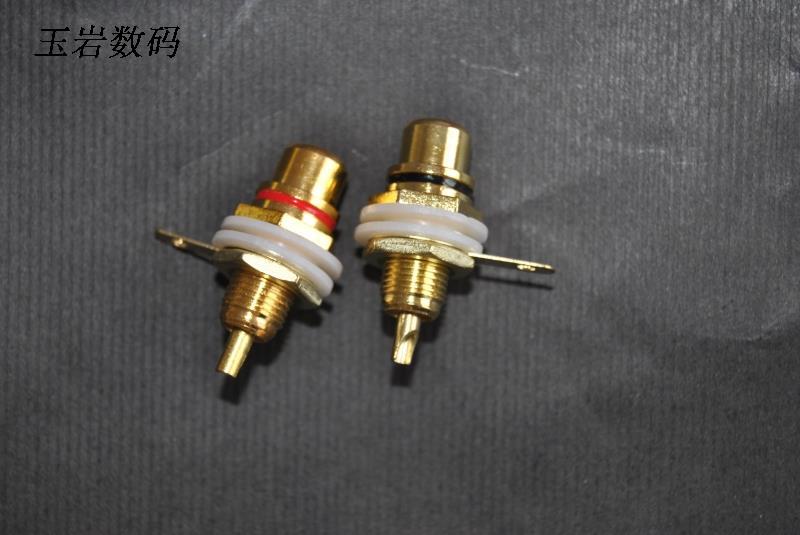 Lotus female AV female RCA terminal block Gold plated lotus terminal block boutique