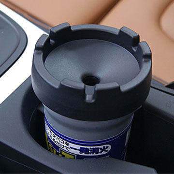 National auto ashtray high - grade metal automatic smoking - out car creative cylinder car ashtray