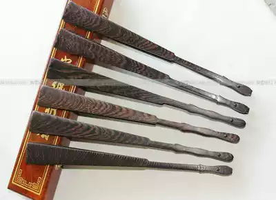 Xuan paper fan 10 inch 13 Square full core chicken wing Wood Rice Paper Folding Fan Fan Fan blank fan