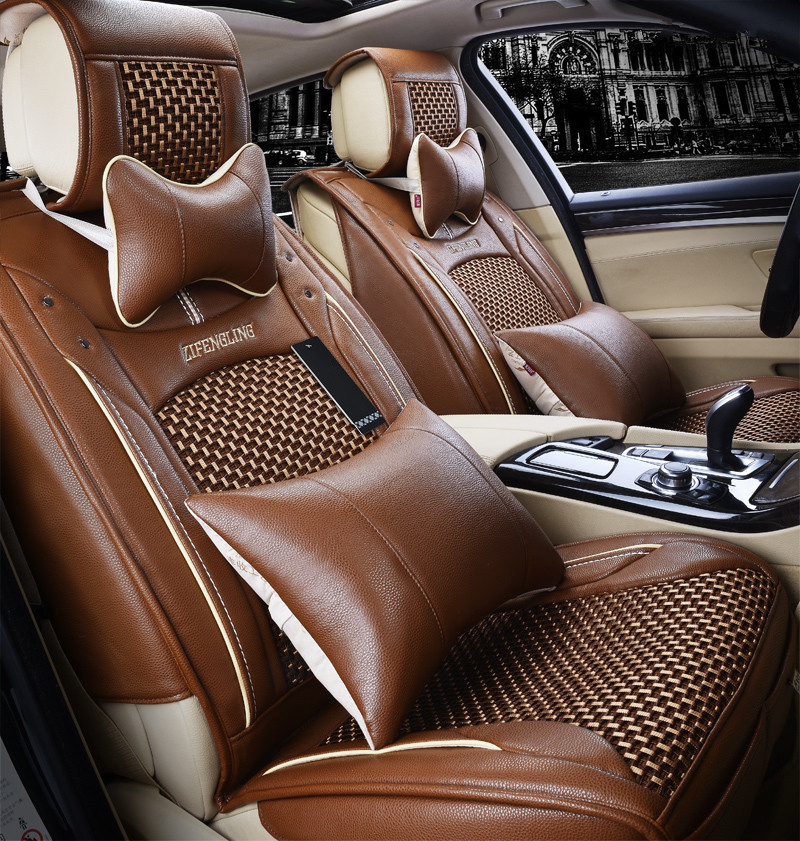 雪铁龙C5 C3XR凯旋世嘉爱丽舍两厢三厢冰丝全包专用四季汽车坐垫