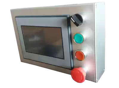 JLING direct sales 7 inch 10 inch touch screen installation box all aluminum alloy electric box control box direct shooting accept customization