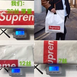Spot Tide Brand Supreme Supper Bacd Красный пластиковый пакет большой, средний, маленький, маленький, маленький подарочный пакеты