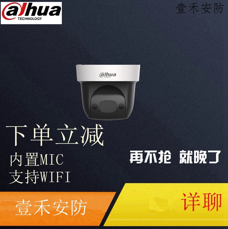 Dahua DH-SD2904-GN 2 million infrared 30 m 4 times zoom 2 inch Internet ball machine wireless WIFI