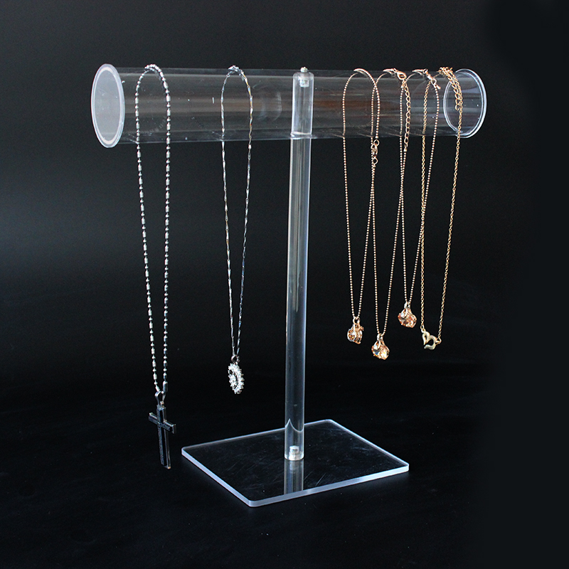 Wholesale for Acrylic Bracelet bracelet Show Necklace Wool Clothing Chain Car Pendant Ornament Display Props Artificial cylindrical frame
