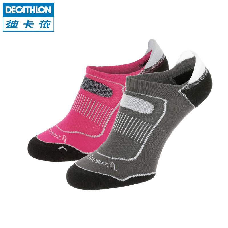 迪卡侬 春夏袜子男女棉短袜运动袜子透气吸汗短袜NEWFEEL