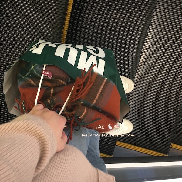 (Enter the store bibi into~)New Year gift imitation wool scarf= IAC from korea