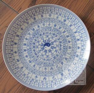 Специальное предложение Джингджэнь керамика устройство синий и белый декоративный Висящая фарфоровая орхидея восемь грамм Картинка поднос для сидения настенный декоративный поднос украшение