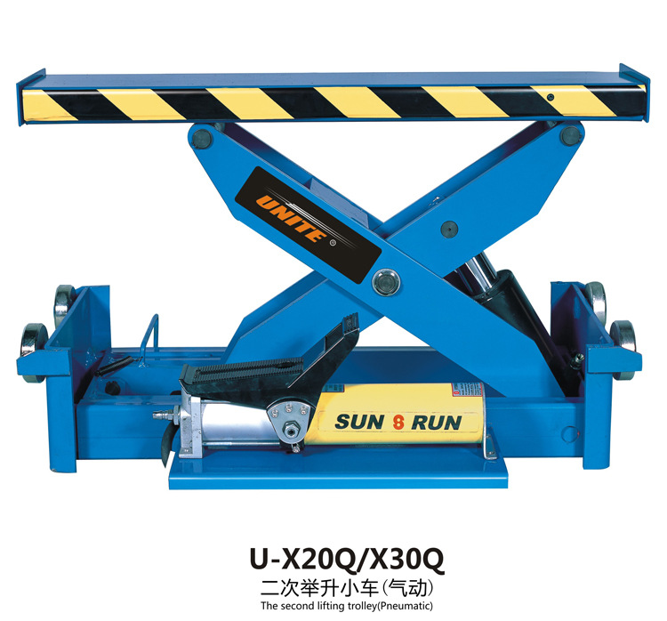 Manufacturer direct selling Bao Tempo2 ton secondary lifting trolley (pneumatic) lift U-X20Q lift
