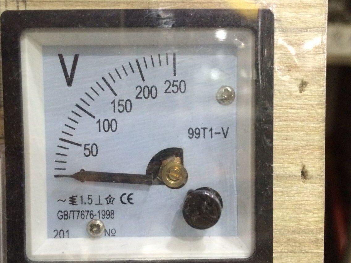 99T1-V 99T1-V 99T1-A small square voltage current meter head