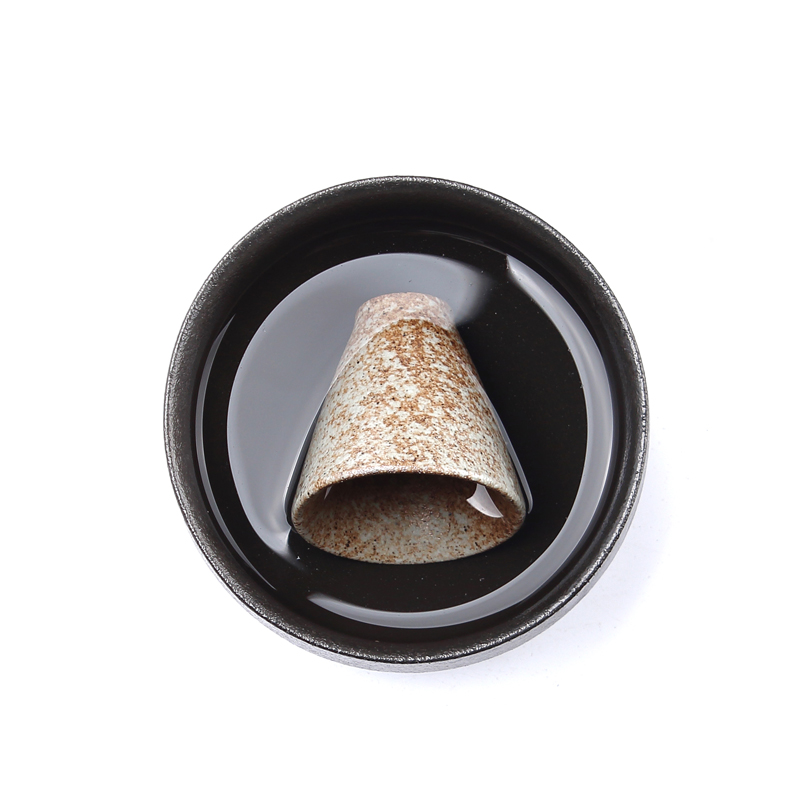 ZongTang to restoring ancient ways is coarse pottery tea to wash to the Japanese coarse pottery cup for wash washing pen ceramic tea kungfu tea accessories