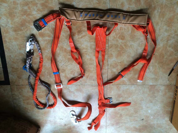 Full Range Double Insurance Impact Safety Belt Body Safety Rope Safety Rope Insurance Rope Belt Protection Belt