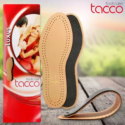 Germany imported dakao tacco leather insole comfortable and breathable men's and women's style sheepskin insole shock absorption and breathable