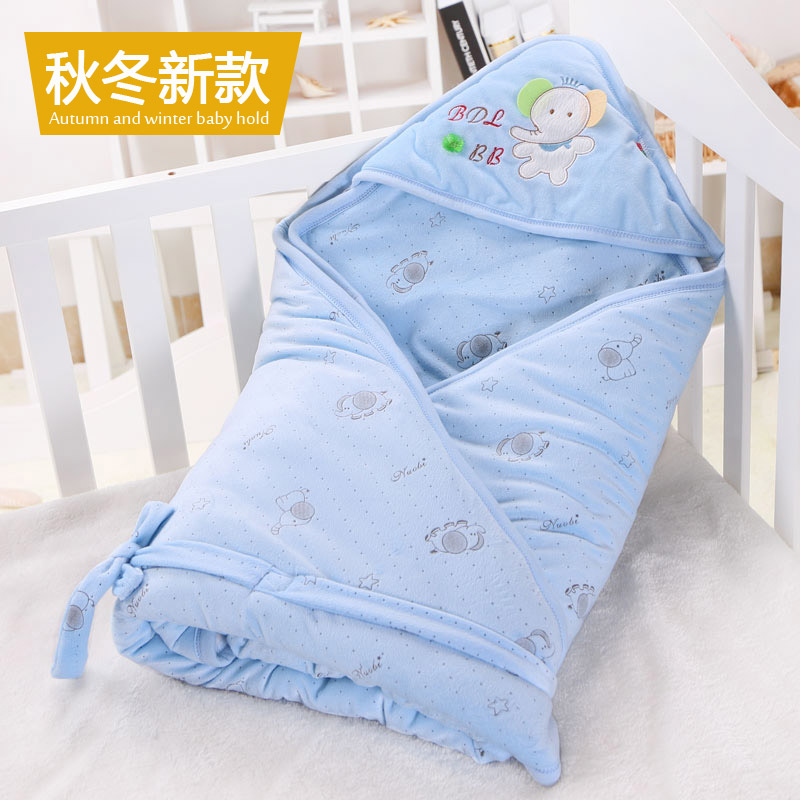 比多乐 初生婴儿抱被 秋冬新生儿包被 春秋抱毯睡袋襁褓 宝宝用品
