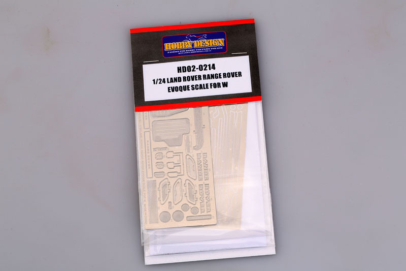 HobbyDesign etched sheet 1 24 Land Rover Aurora LandRover Evoque HD02-0214