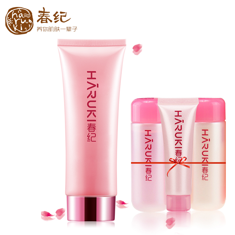 春纪弹力娇嫩洗面奶120ml补水保湿女士洁面乳专柜