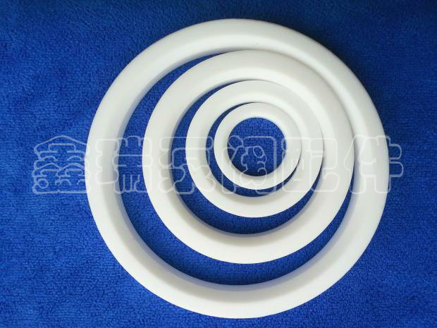 PTFE Teflon sealing ring Q41 stainless steel ball valve gasket flange thread buckle 3 inch ball valve seat DN80