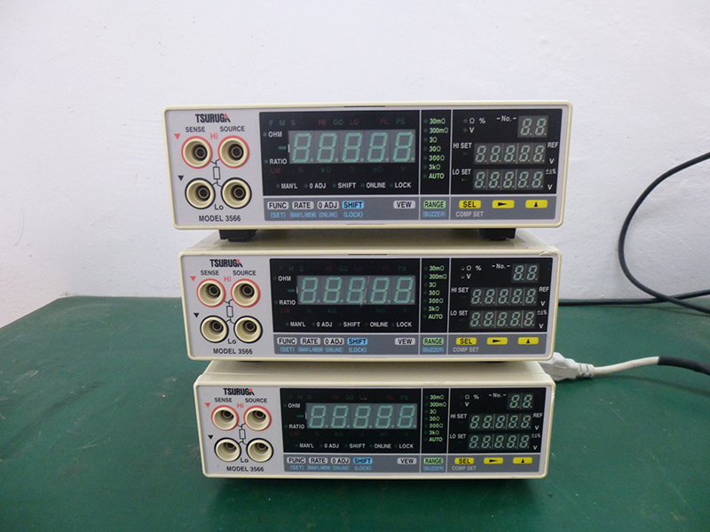 TSURUGA3566 Low resistance resistance meter tester Digital resistance meter Tsuruga Milliohm meter 3566
