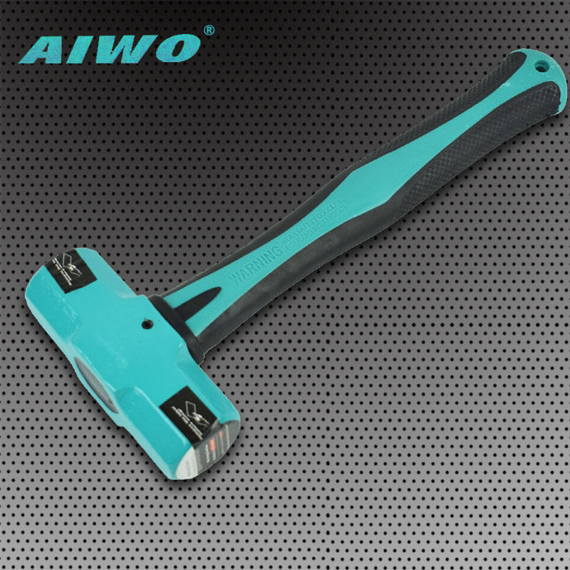 Ivo octagonal hammer Square head masonry hammer hammer 3lb 4lb 6lb 2P hand hammer Octagonal hammer hammer hammer hammer