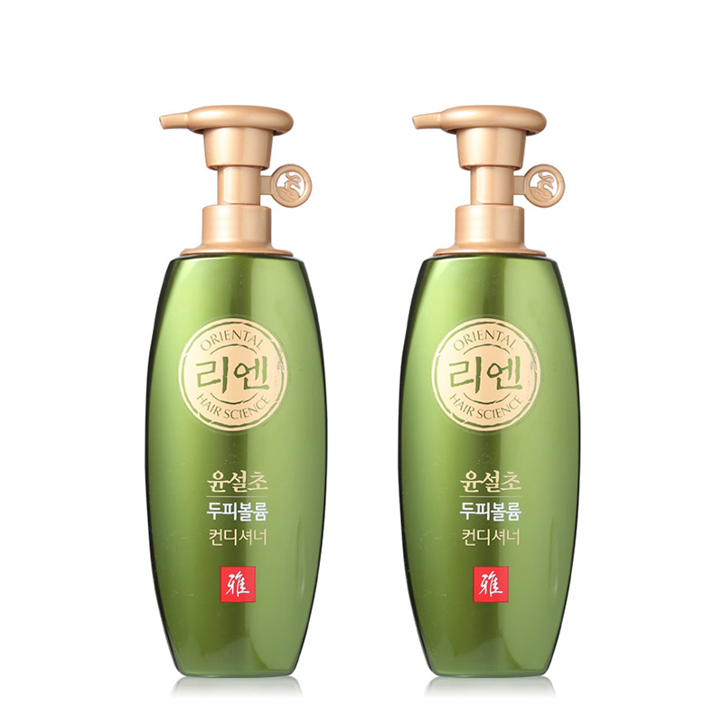 Lottemart乐天玛特 ReEn/睿嫣 润雪草护发素 500ml*2开叉护理