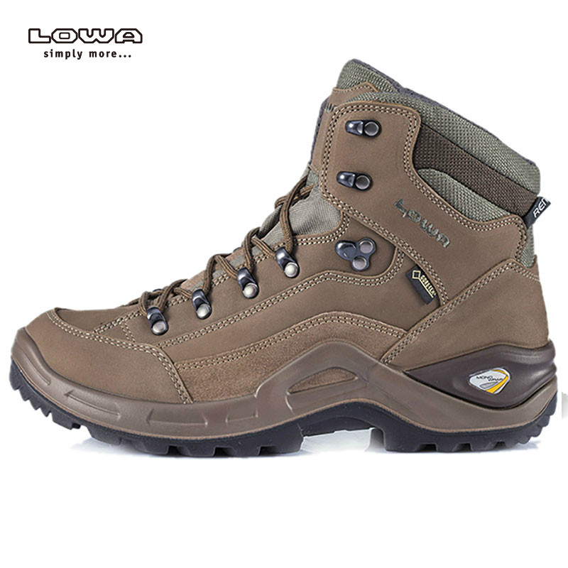 【德国】LOWA 男款中帮防水防滑耐磨登山鞋Renegade GTX LAT13517