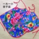Đặc điểm của WuZH bông in màu xanh trẻ em tạp dề sling trang phục yếm gió quốc gia quần áo biểu diễn
