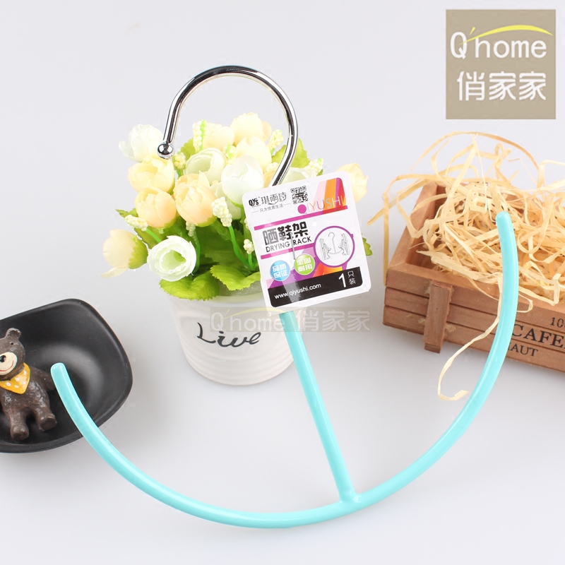 Qi Rain Poetry Sunning Shoes Rack Drying Rack Shoes Rack Dip Plastic Non-slip Shoe Rack Shoes Cap Drying Racks 1 Support