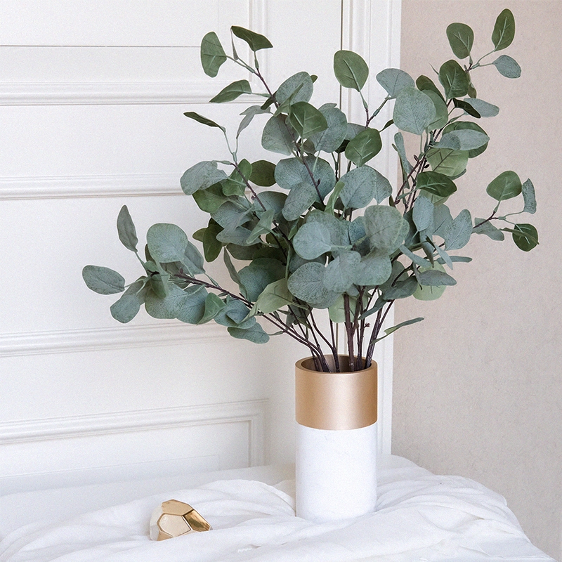 Eucalyptus leaf simulation floral plant dry bouquet Nordic-style ins home decorations furnishings living room fake flowers