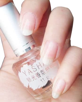 新款香氛精油护甲底油亮油多用途油 YASHALI护甲露透明美甲油