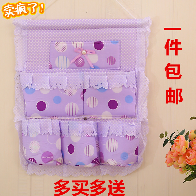 1 small fresh cloth contains a hung bag and cloth hanging around the bag of bag