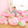 kết hợp đồ nội thất trẻ em của món quà dâu tây màu hồng [dễ thương] cho trẻ em beanbag vận chuyển tatami - Ghế sô pha sofa văng nỉ