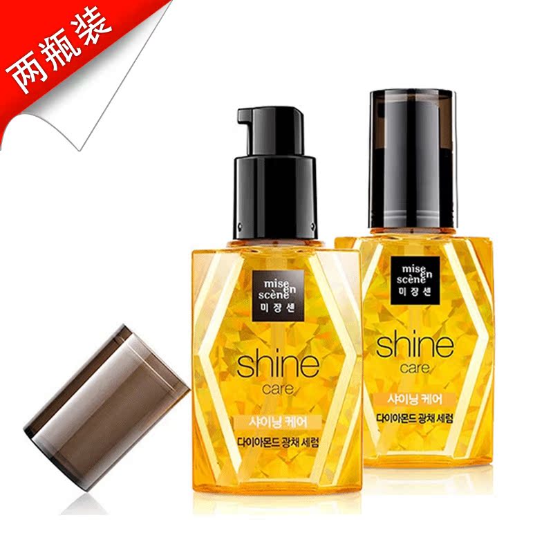 韩国 爱茉莉mise en scene星钻美妆仙护发精油70ml*2组合装