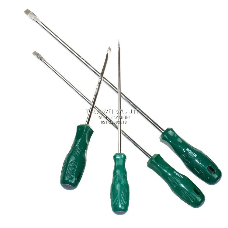 Shida tools A series flat mouth slotted screwdriver plus magnetic Shida screwdriver batch screwdriver Screw screwdriver slotted