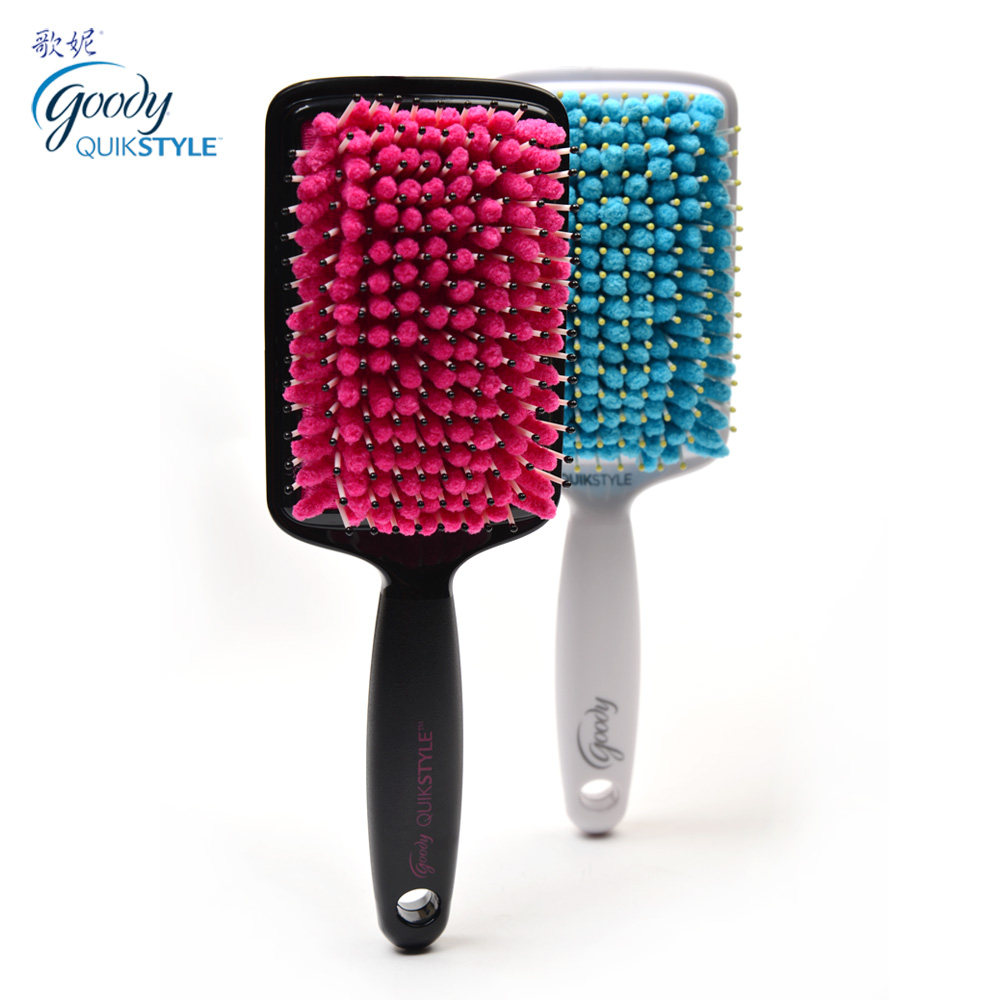 Goody/歌妮美国快干发梳 吸水吸油梳子 PK干发毛巾 新科技 抗辐射