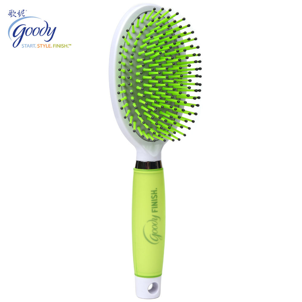 Goody/歌妮美国进口梳子 陶瓷电气石护理发梳 按摩梳 慢回弹手柄