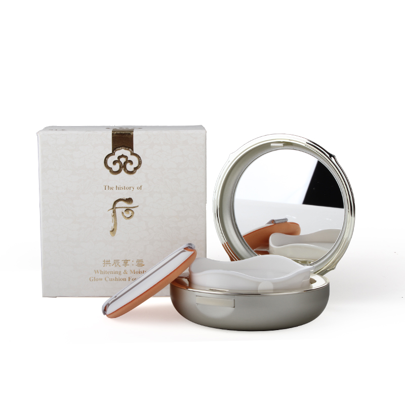 whoo后 拱辰享雪 美白保湿遮瑕气垫粉饼BB霜SPF50