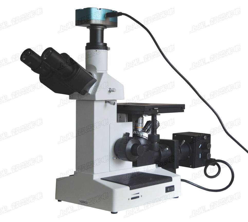 Digital inverted metallographic microscope Computer inverted metallographic microscope 1000 times 5mp camera