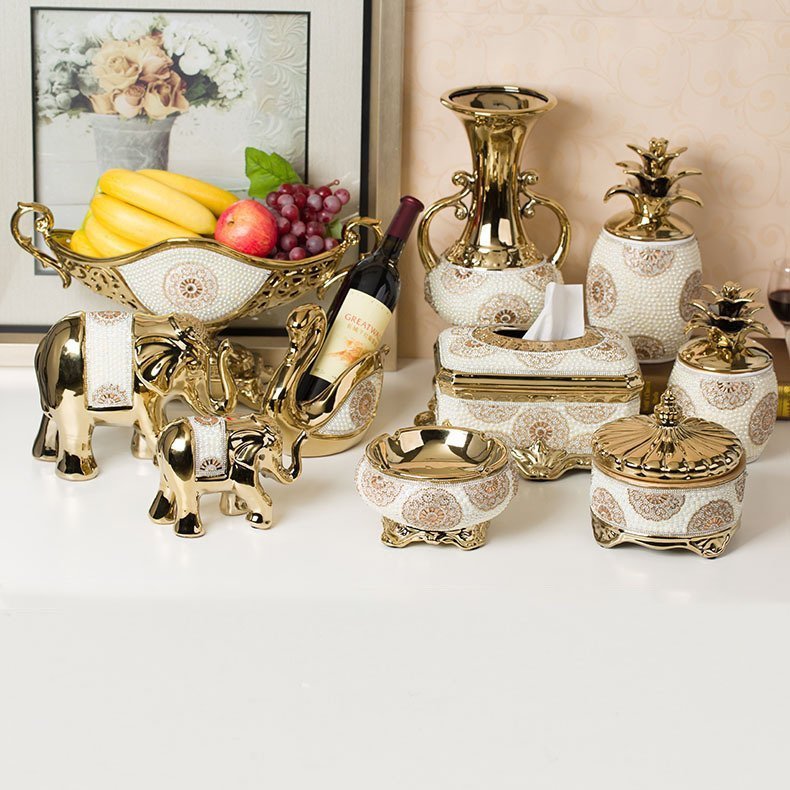 ��Ȼŷʽ��ɫ�մɰڼ�