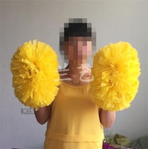 New Matte Cheerleading Flower Balls Primary and Secondary School Cheerleading Flower Balls Square Dance Flower Balls Cheerleading Flowers Color Balls
