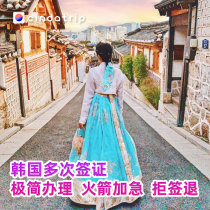 Guangzhou to sign] South Korea Visa personal travel certificate free travel Shenzhen Fujian Hunan five years