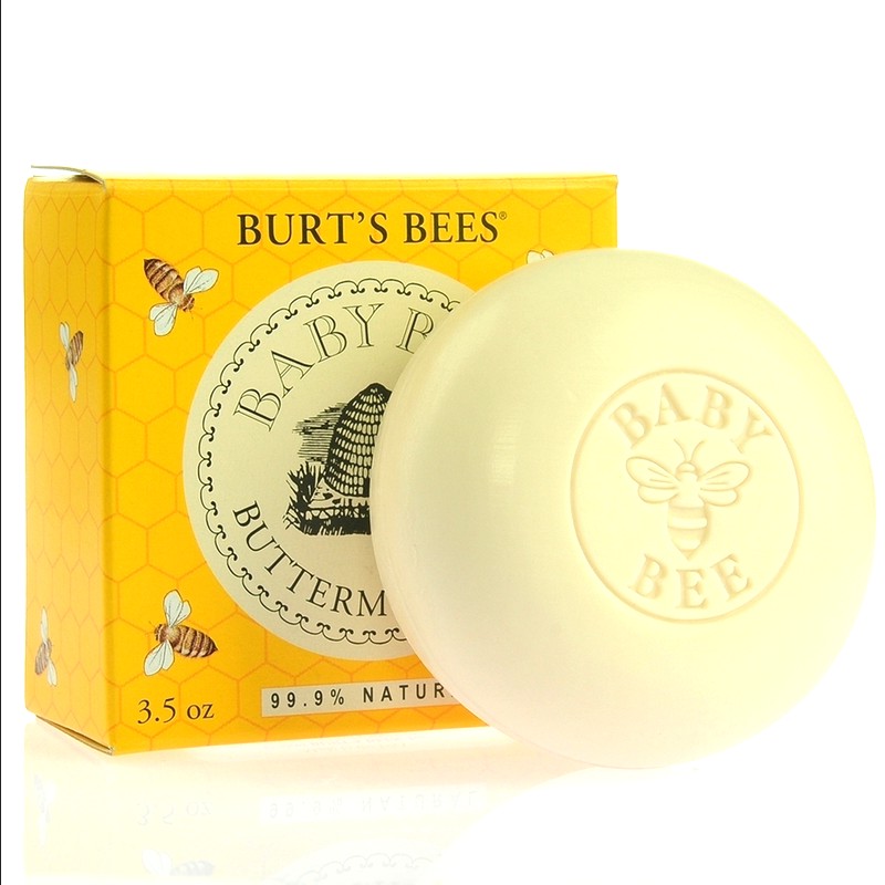 【预售】美国直邮 小蜜蜂Burt's Bees婴幼儿奶油牛奶润肤皂 99g