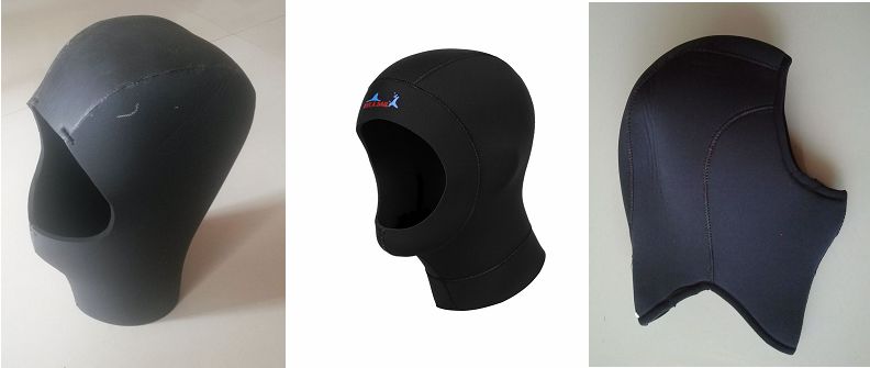 Supply of various specifications male and female sunscreen anti-UV diving hat anti-cold and warm diving headgear winter swimming cap