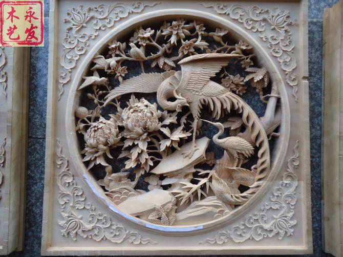 Set to make solid wood Engraving Flowers Density Board Through Flower Board Solid Wood Flower Lattice Background Wall Xuan Guan Partition Solid Wood Screens