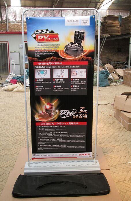 Door frame roll-up treasure Chongqing exhibition production