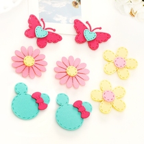 Vibrant childhood childrens hair accessories post bangs stickers Little girl head accessories magic broken hair post2 packs