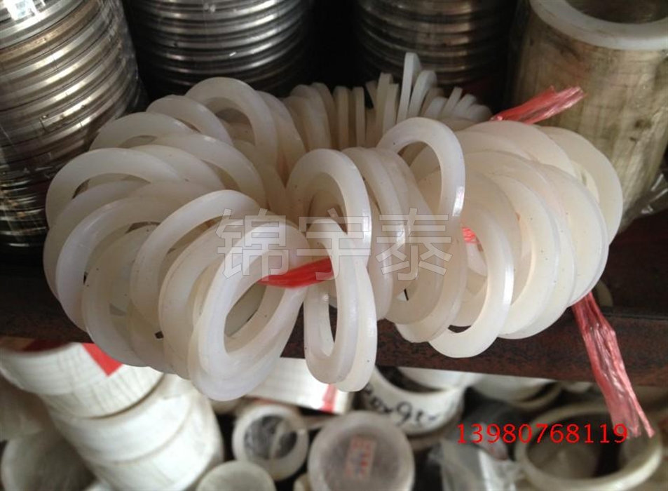 White Silicone Gel Alive cushion * Silicone Seal Ring * Seal with * silicone gasket *DN15 plastic cushion sealant cushion